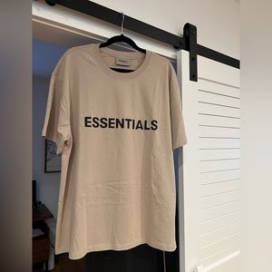 Never worn Essentials Tee- Size Large